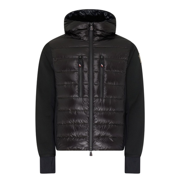 Moncler Grenoble Bi-material down jacket